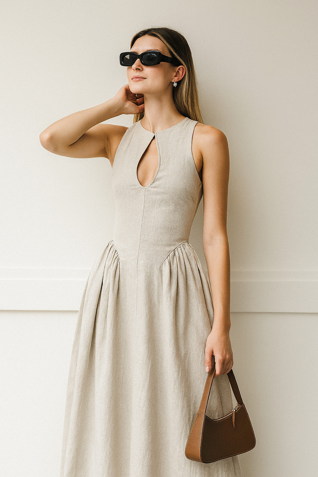 Eva Pure Midi Dress